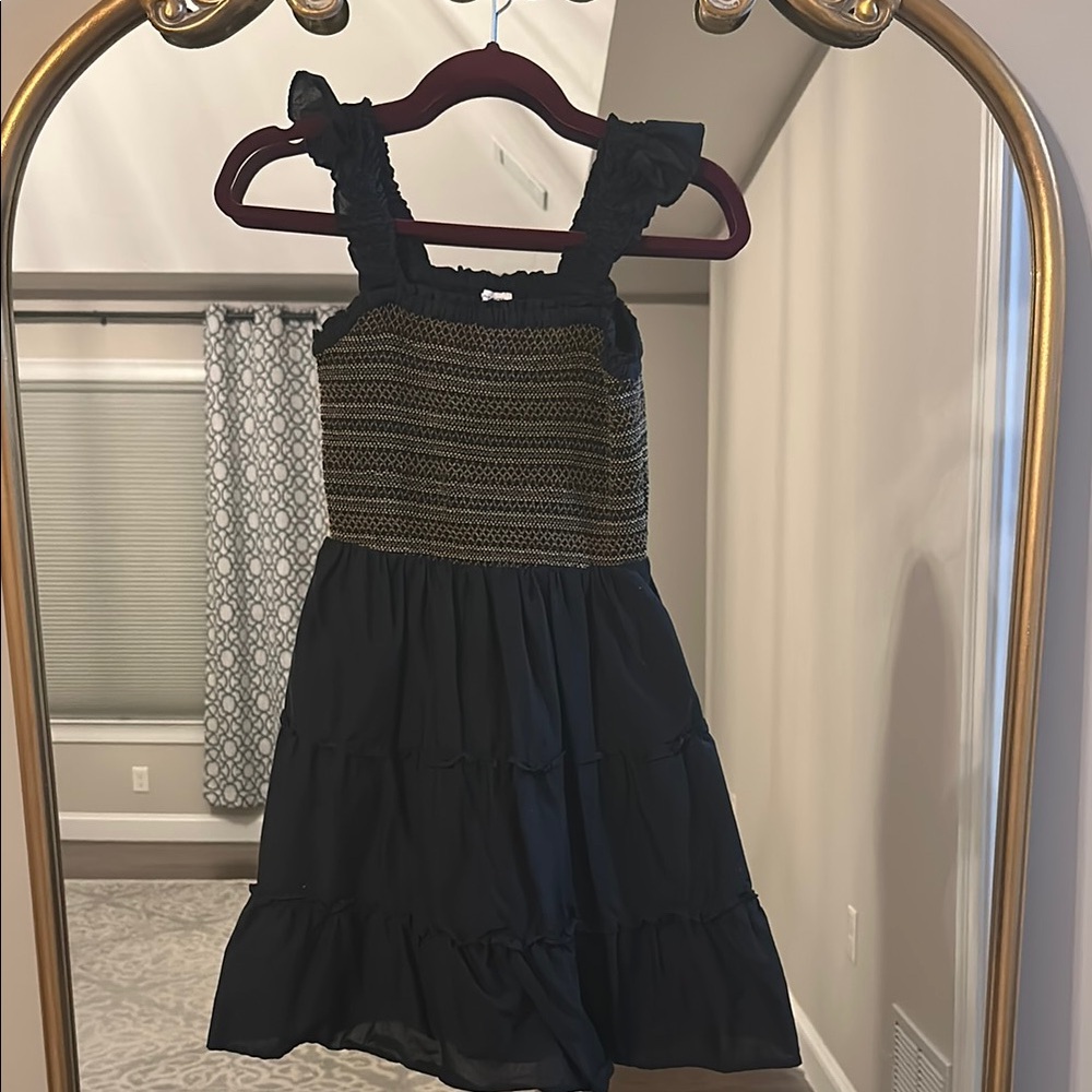 Black J Crew Cotton Dress